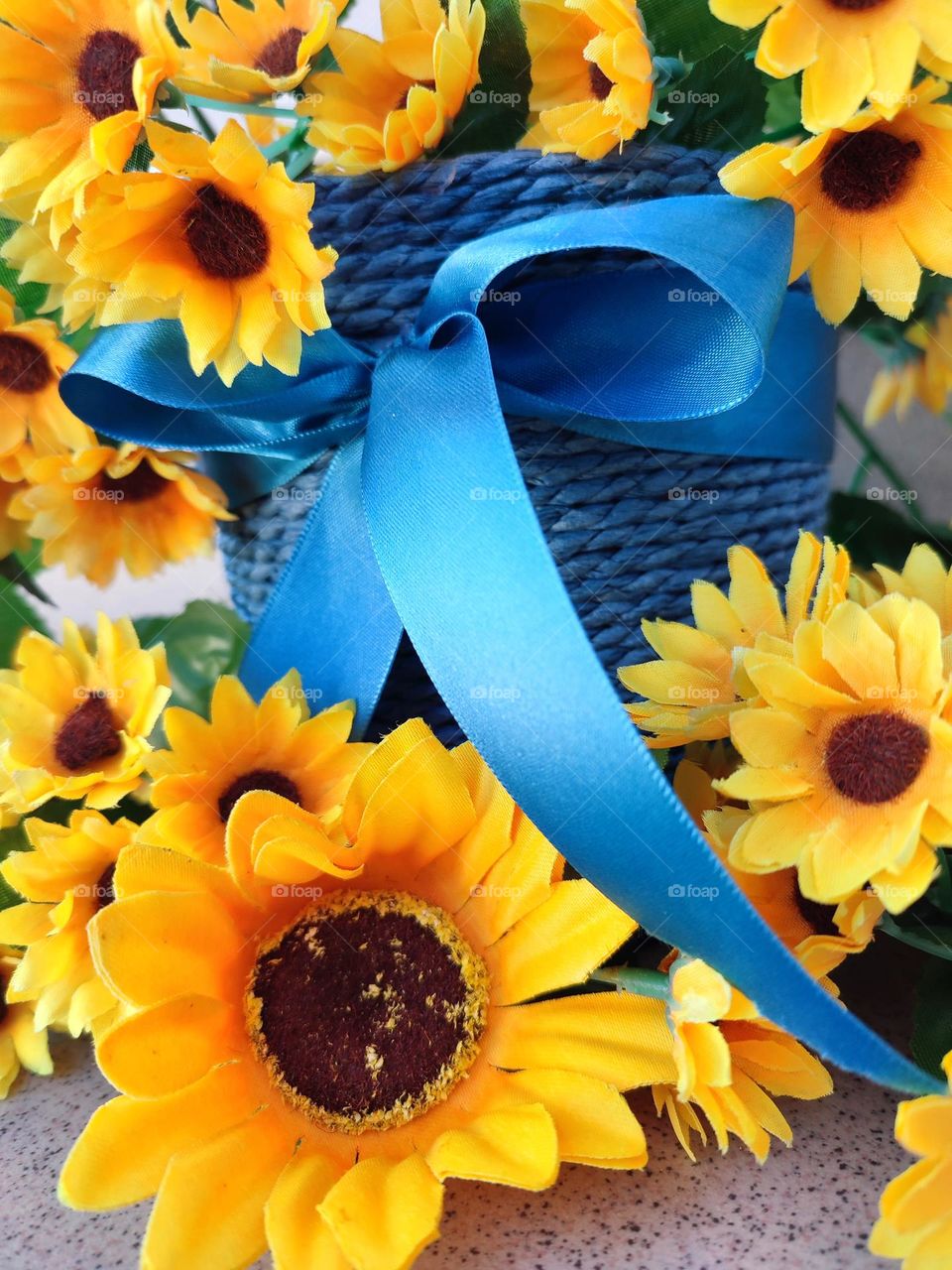 Complementary Colors, Flower Pot