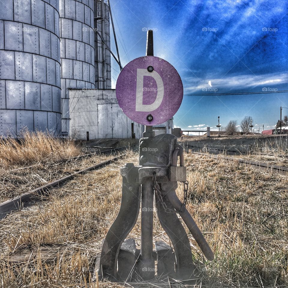 Close-up of sign board