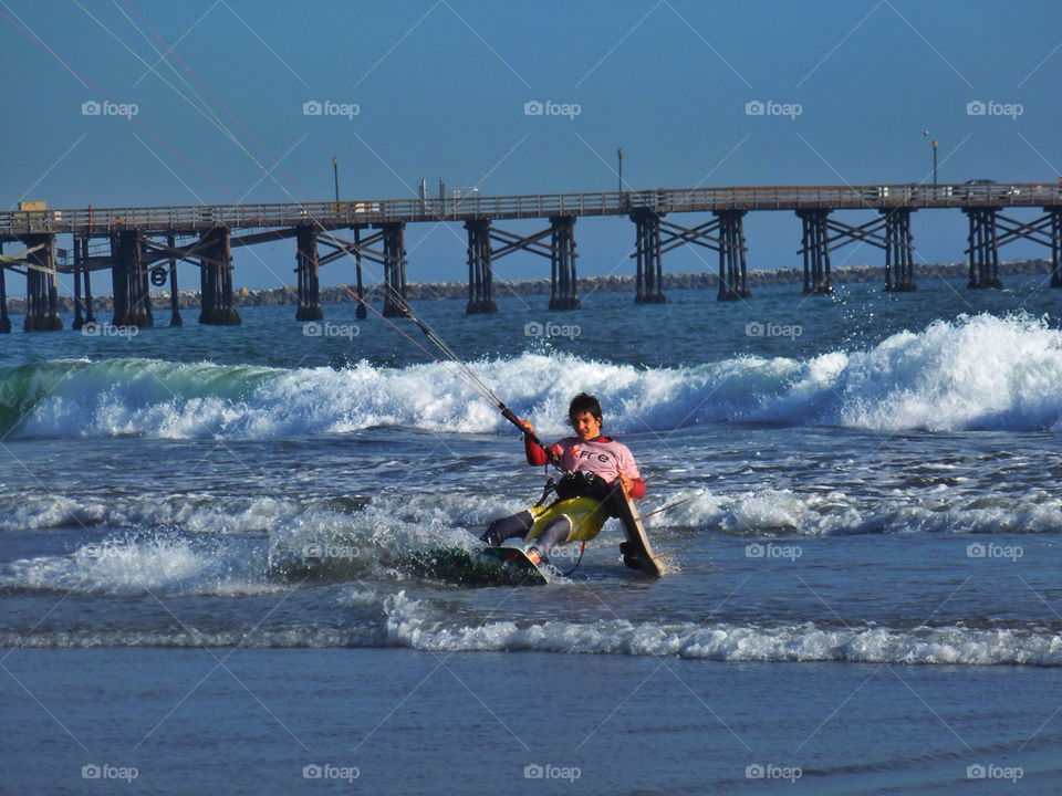 sport beach ocean sky by analia