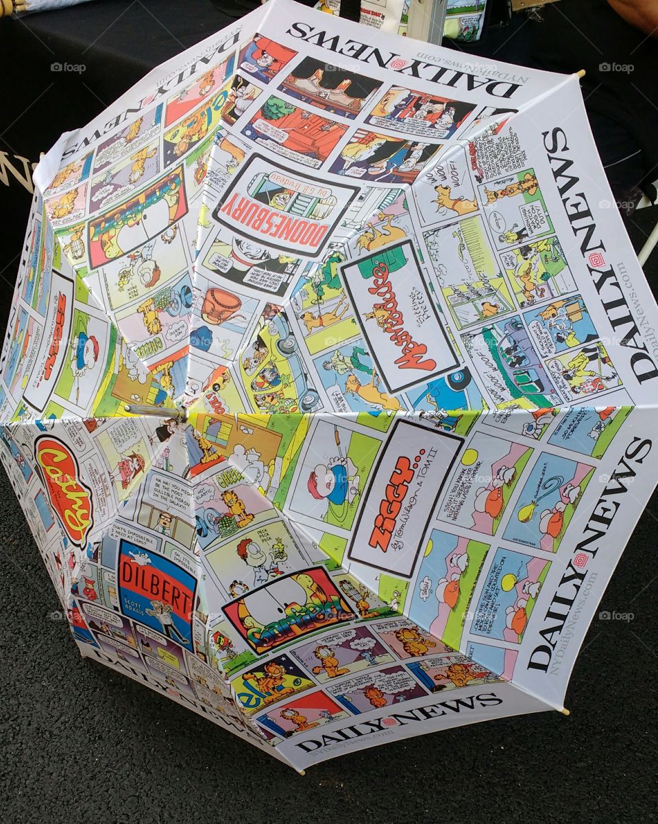 Cartoon Umbrella NY Daily News