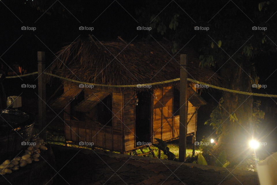 Hut, House, No Person, Home, Light