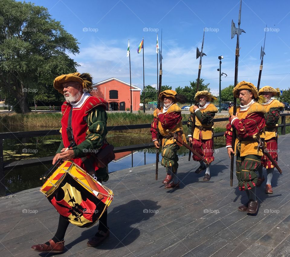 Soldiers old style, Malmö Museum