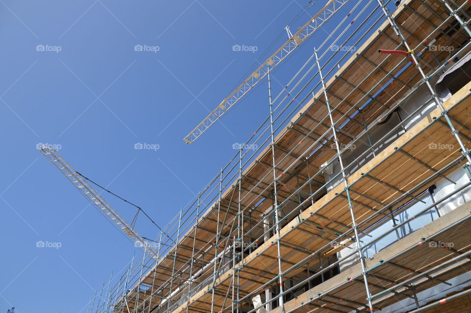 Scaffolding And Cranes