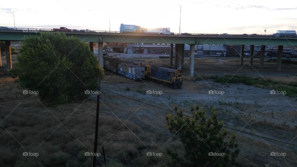 train yard Bridge