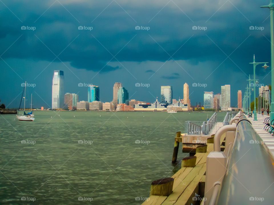 Storm coming to the city 