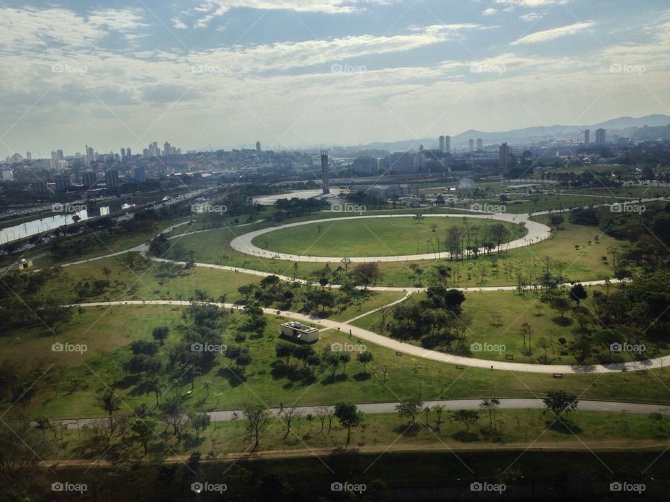sky grass brazil panoramic by guilherme.degani