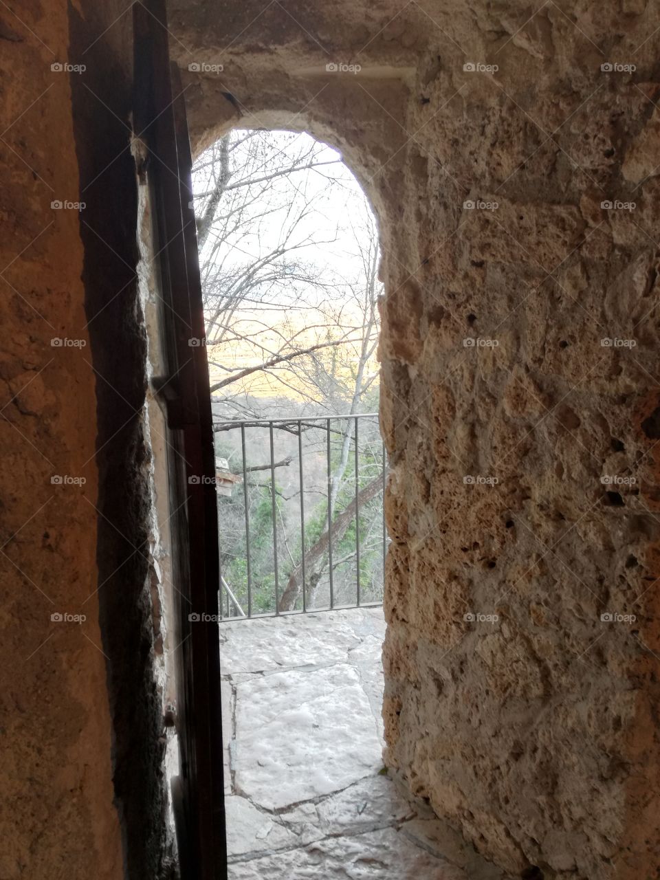 Going out of the St. Francis chappel