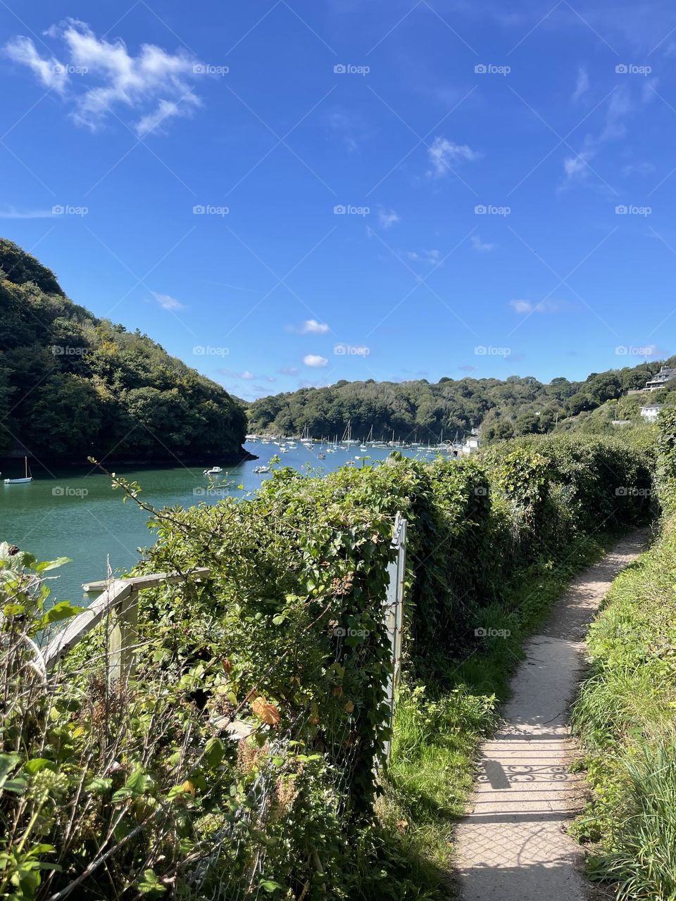 Beautiful walking path completed today 💙