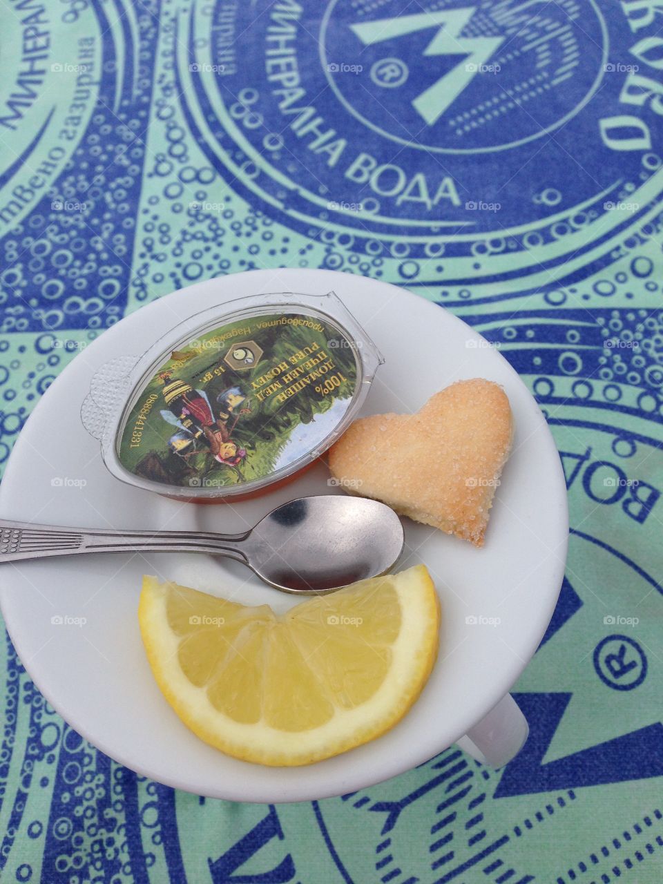 Honey, lemon and coockie