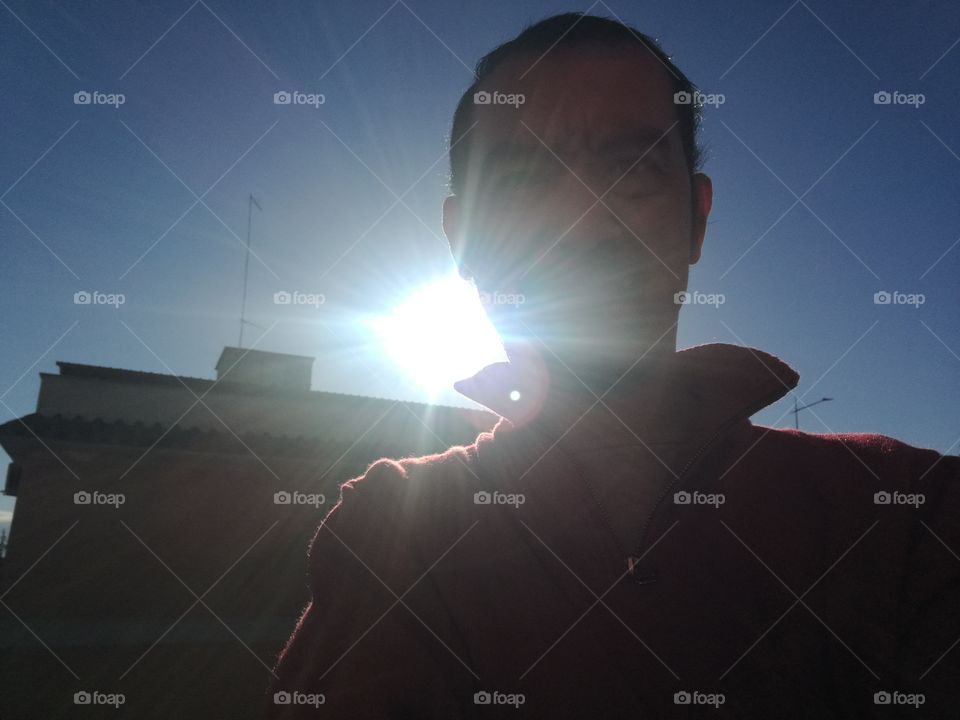 morning selfie with the great Sun