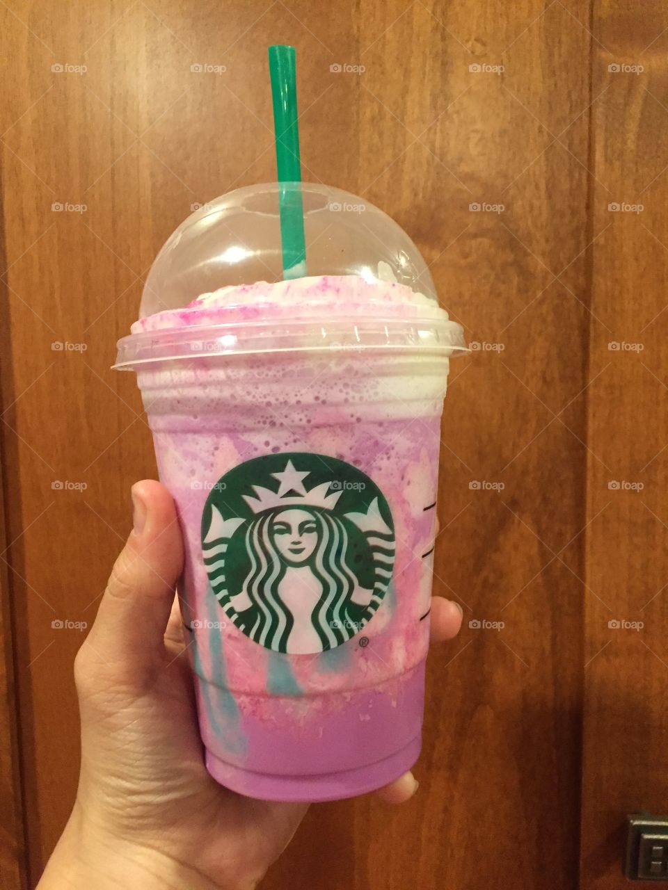 Starbucks Unicorn frapicino