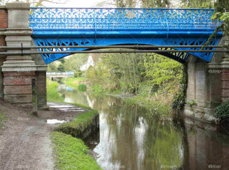 blue river bridge halton buckinghamshire england by loz091262