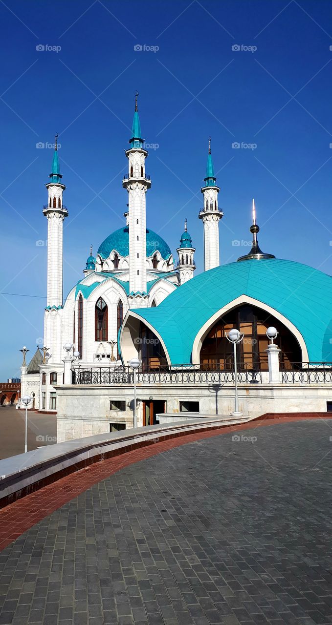 Sights of Kazan,Kul Sharif mosque