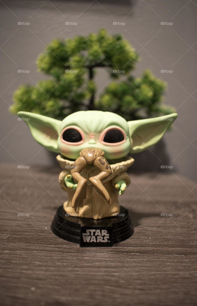 Baby Yoda from Star Wars 