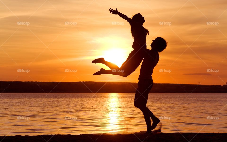 Beauty in Love on sunset