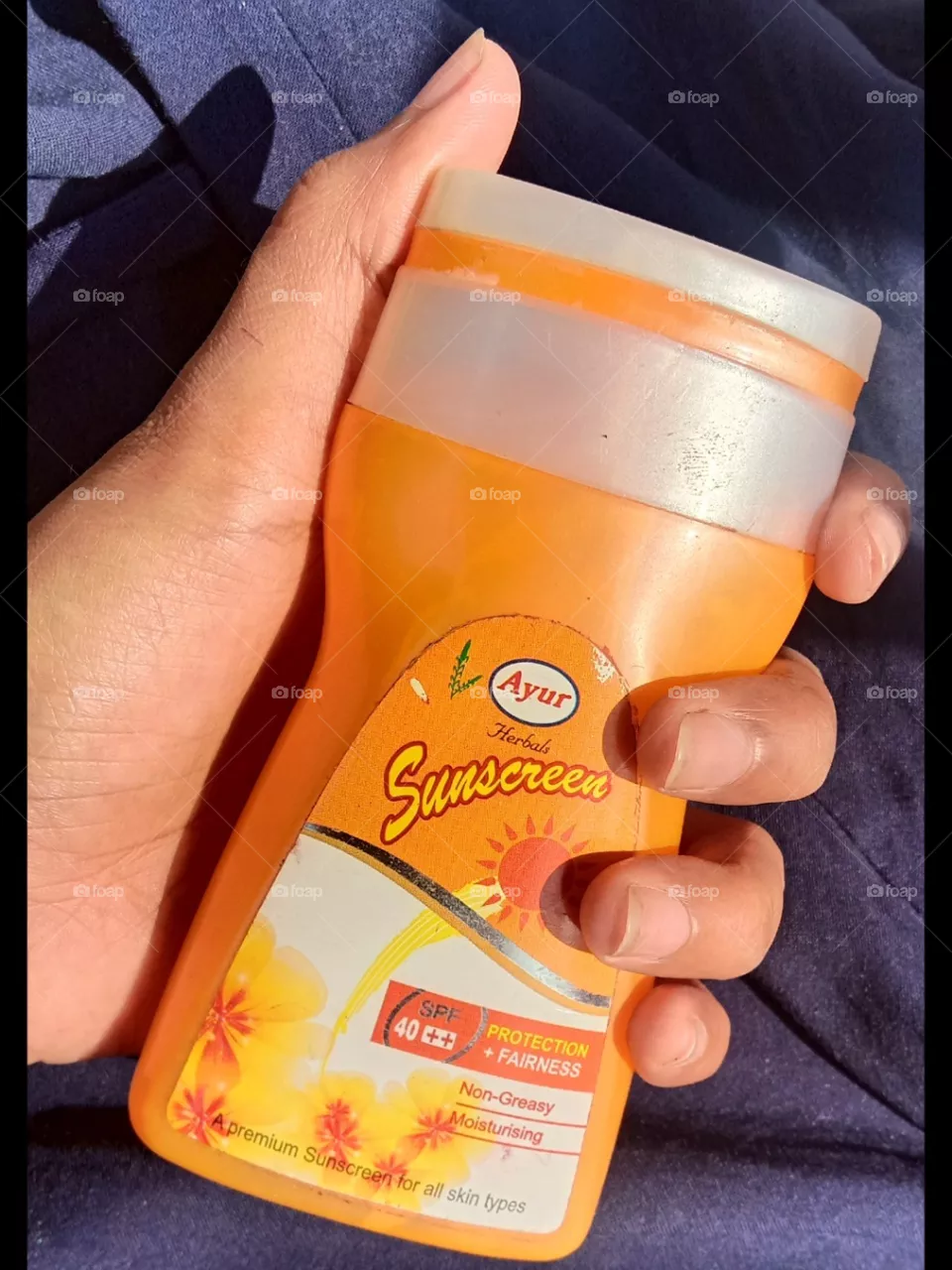 Ayur sunscreen for all skin type best product❤️📸
