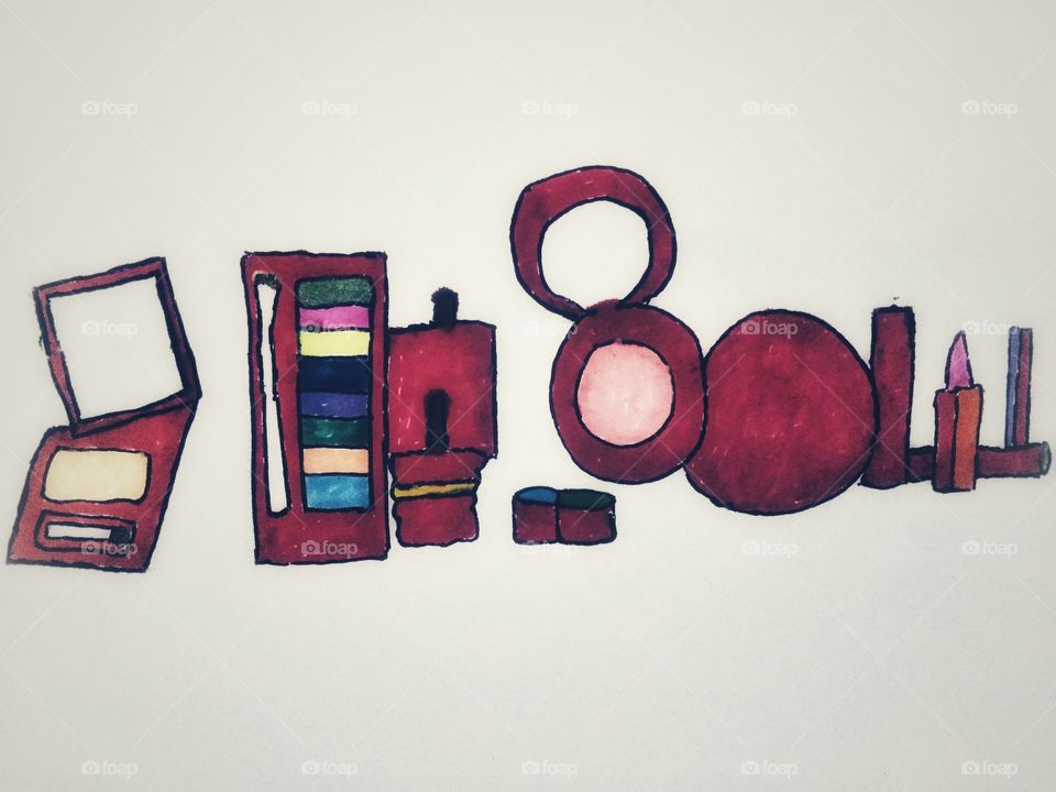 cosmetic abstract images