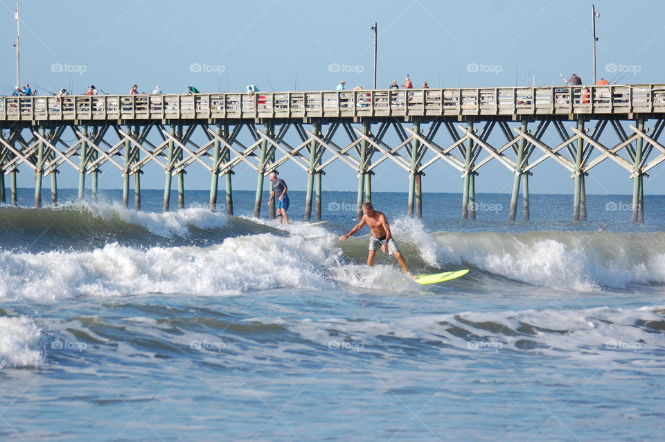 Oak island surfing