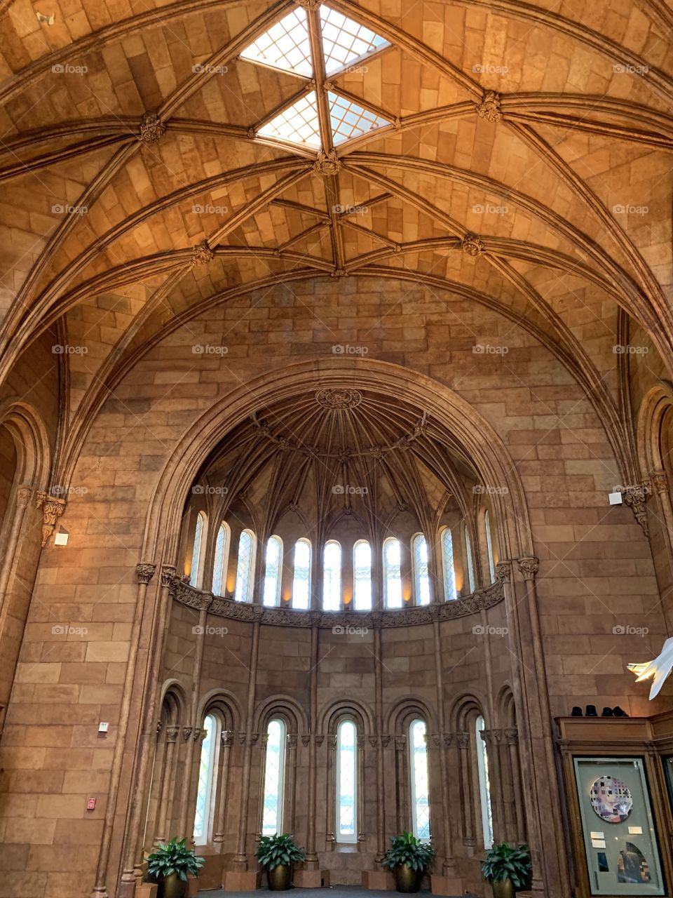 Inside of Smithsonian Castle