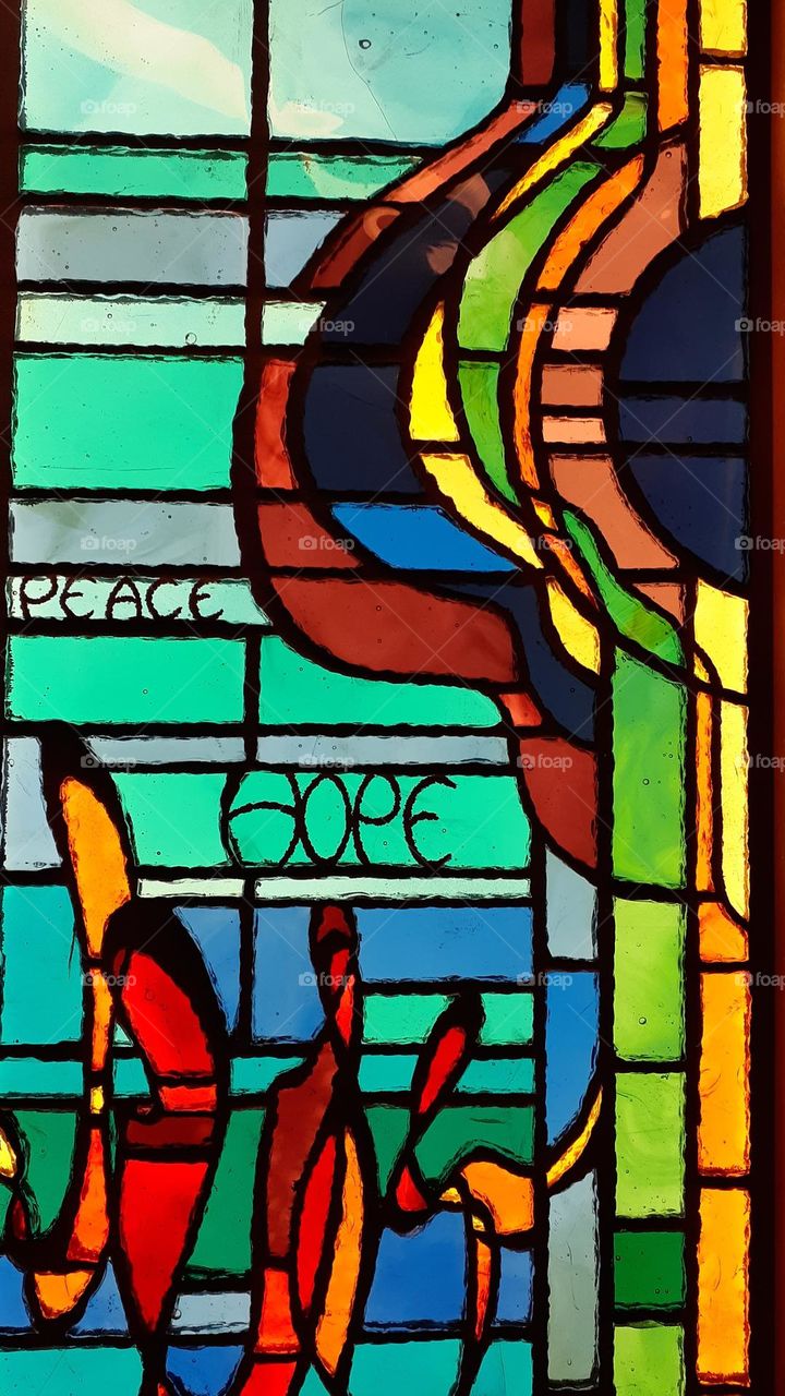 Stained Glass (Left Half)