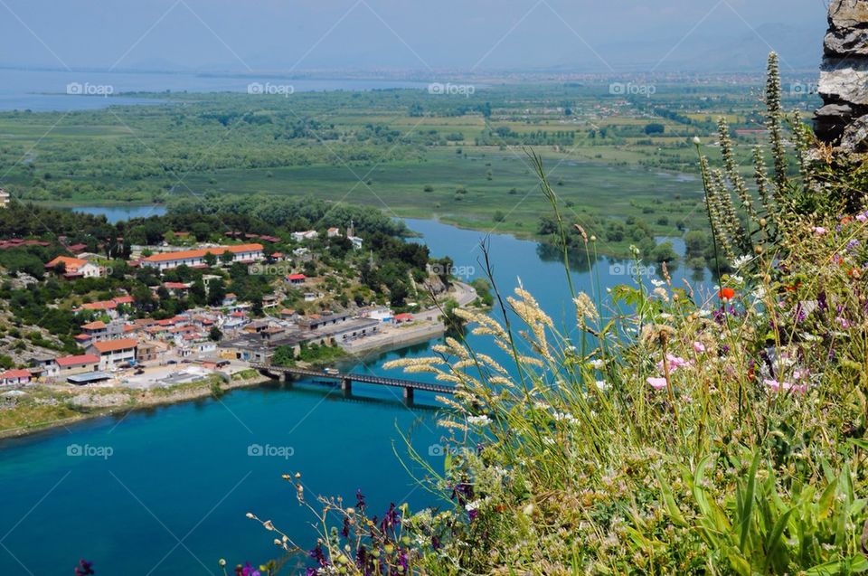 View of Rozafa castle