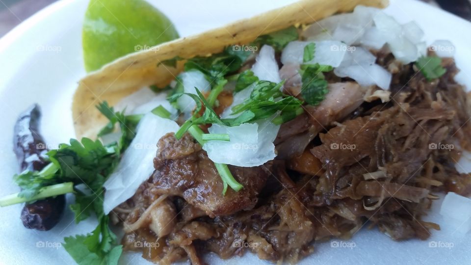 Carnitas taco