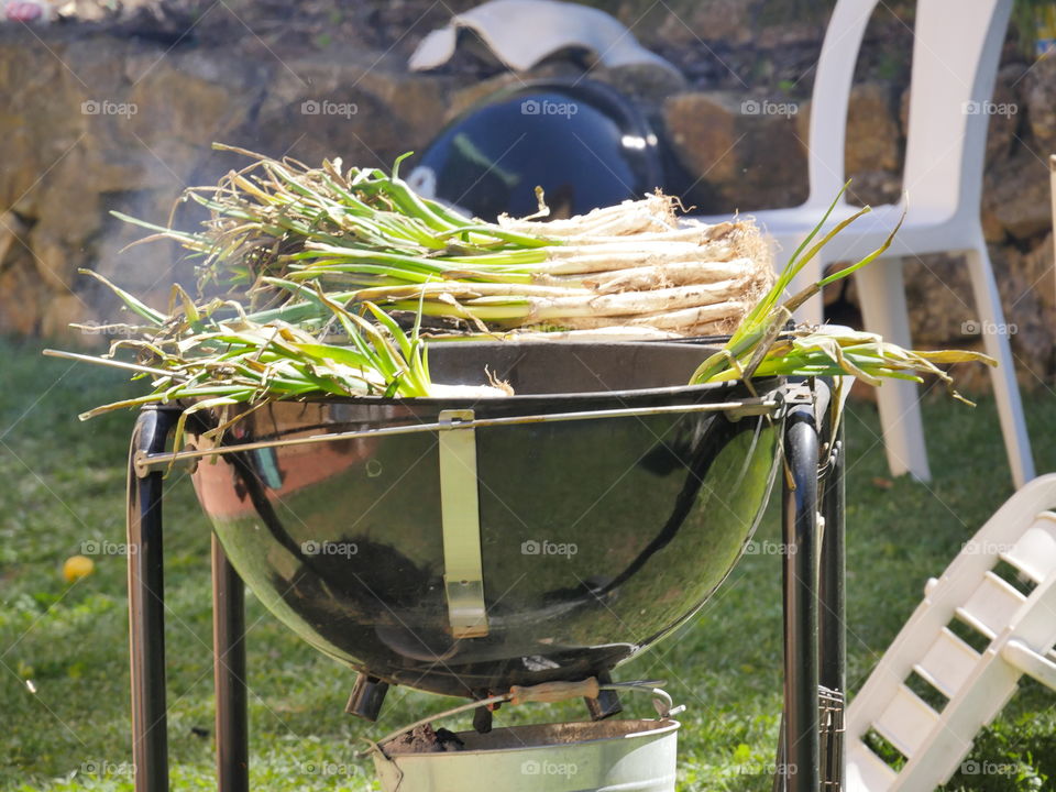 barbecue vegetables