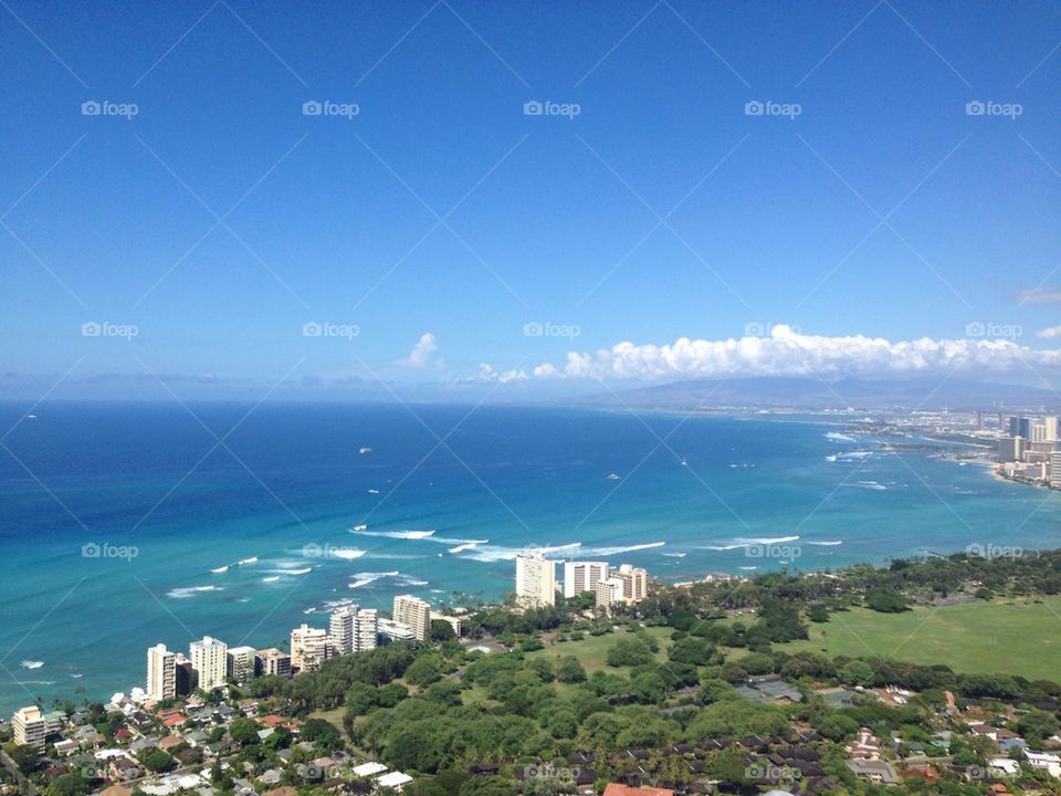 Waikiki beach front 