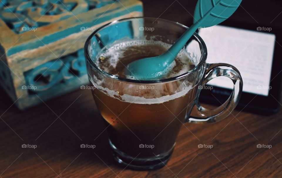 My favorite mug with individual strainer