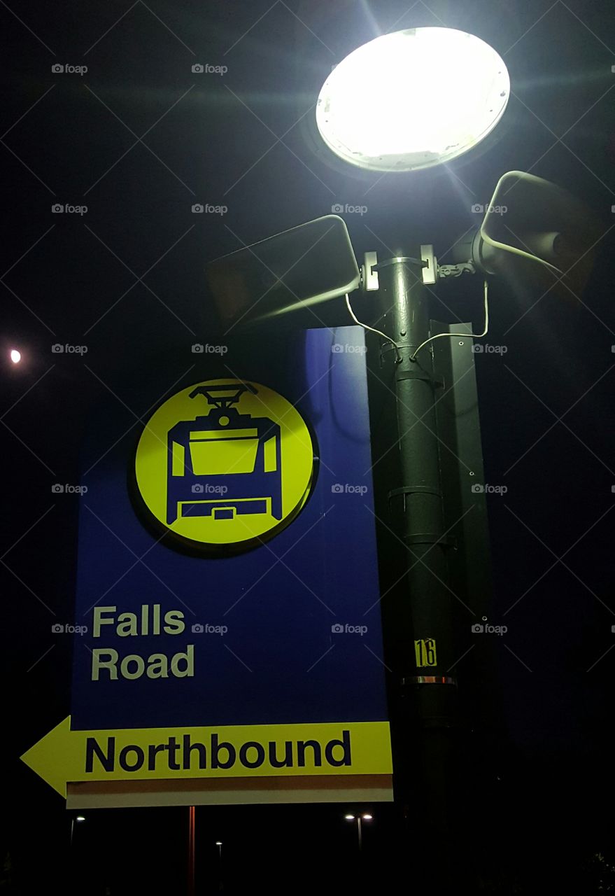 Falls Road Lightrail Baltimore 1
