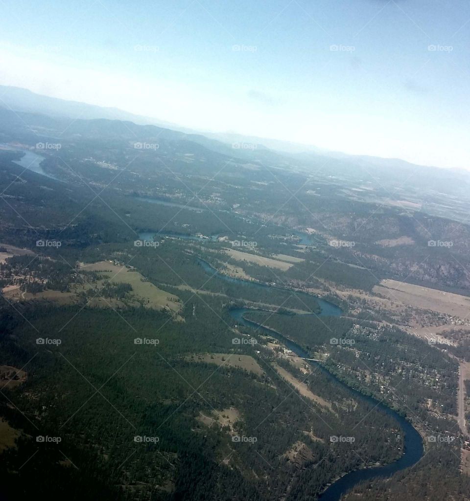 Spokane River. Spokane River Washington