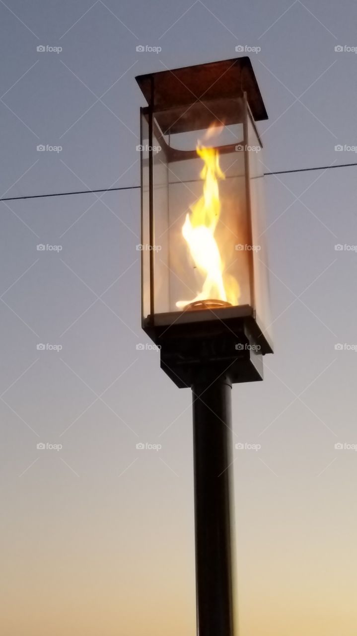 fire light torch