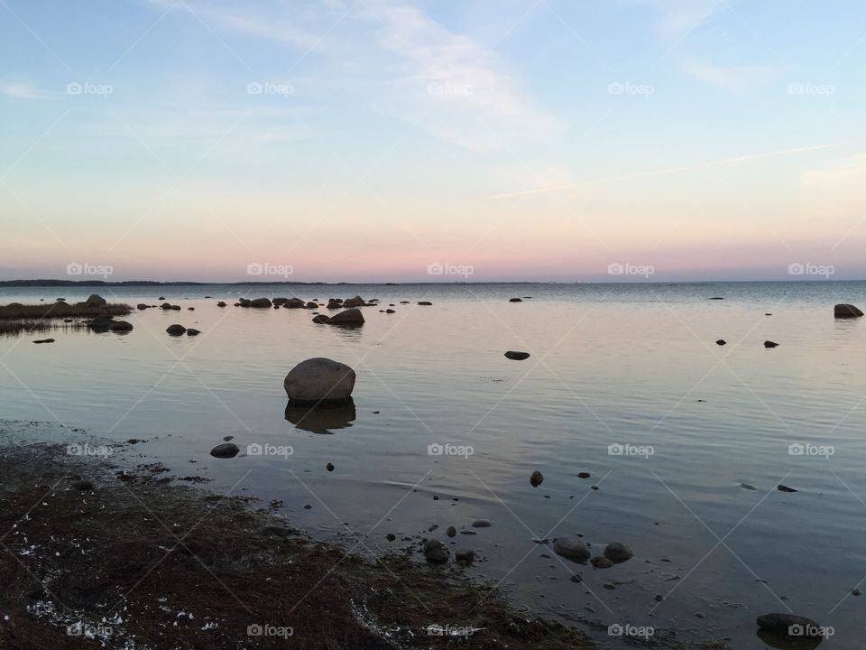 View over the sea