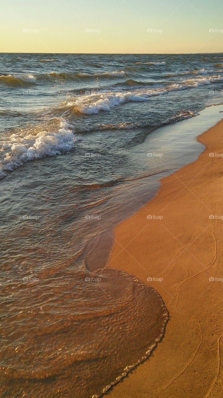 Lake Michigan shoreline