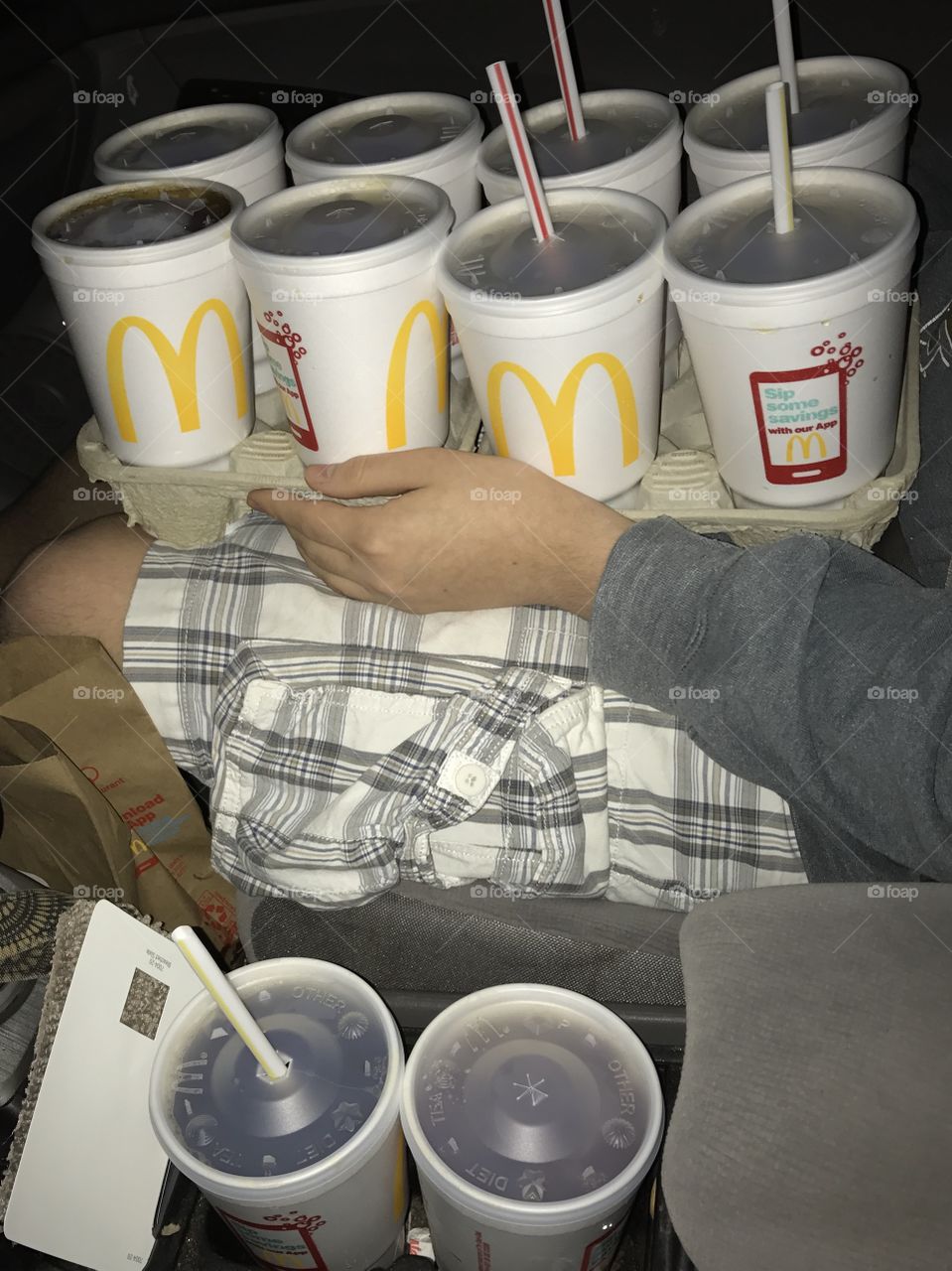 When you order 5 drinks with NO ICE at the drive-thru, and they mess up your order lol
