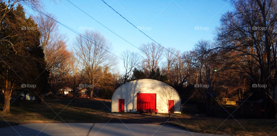 Round shed