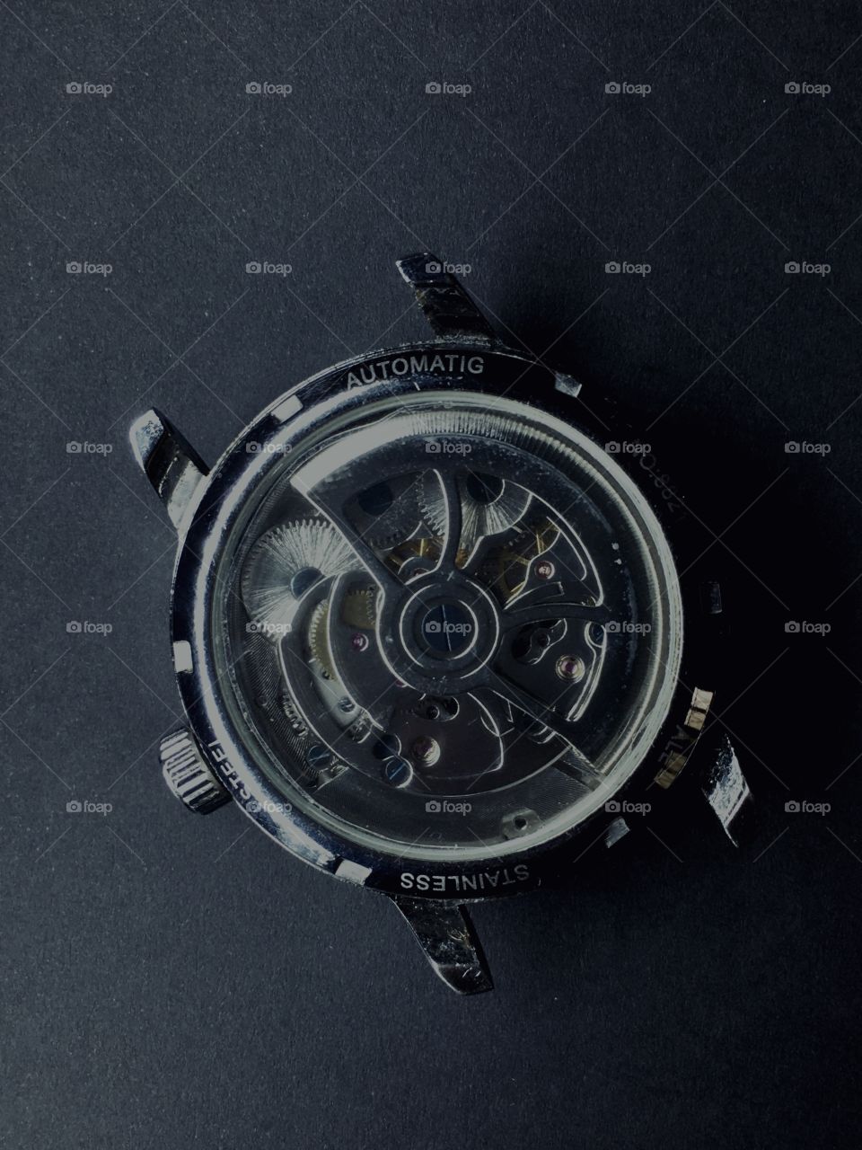 product photography sample (automatic watch)