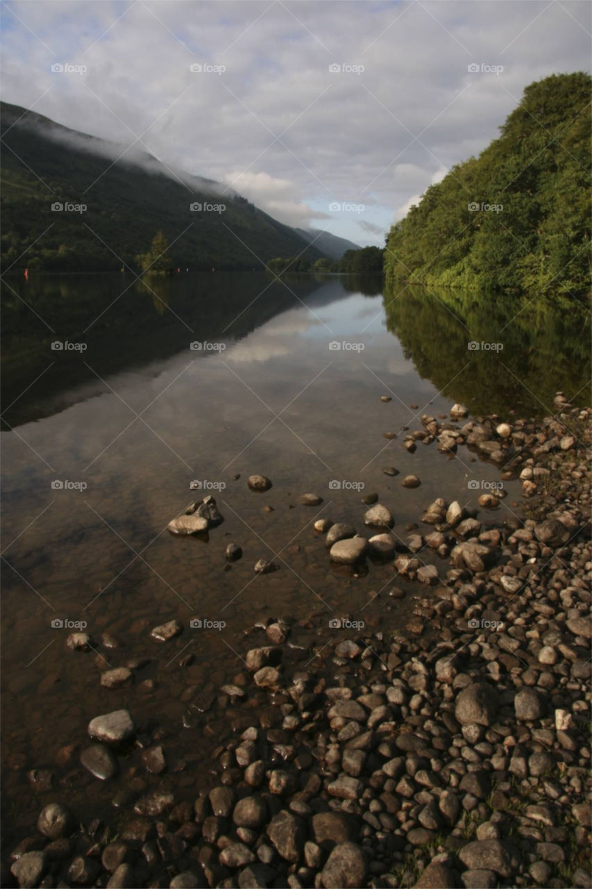 Early morning on the loch
