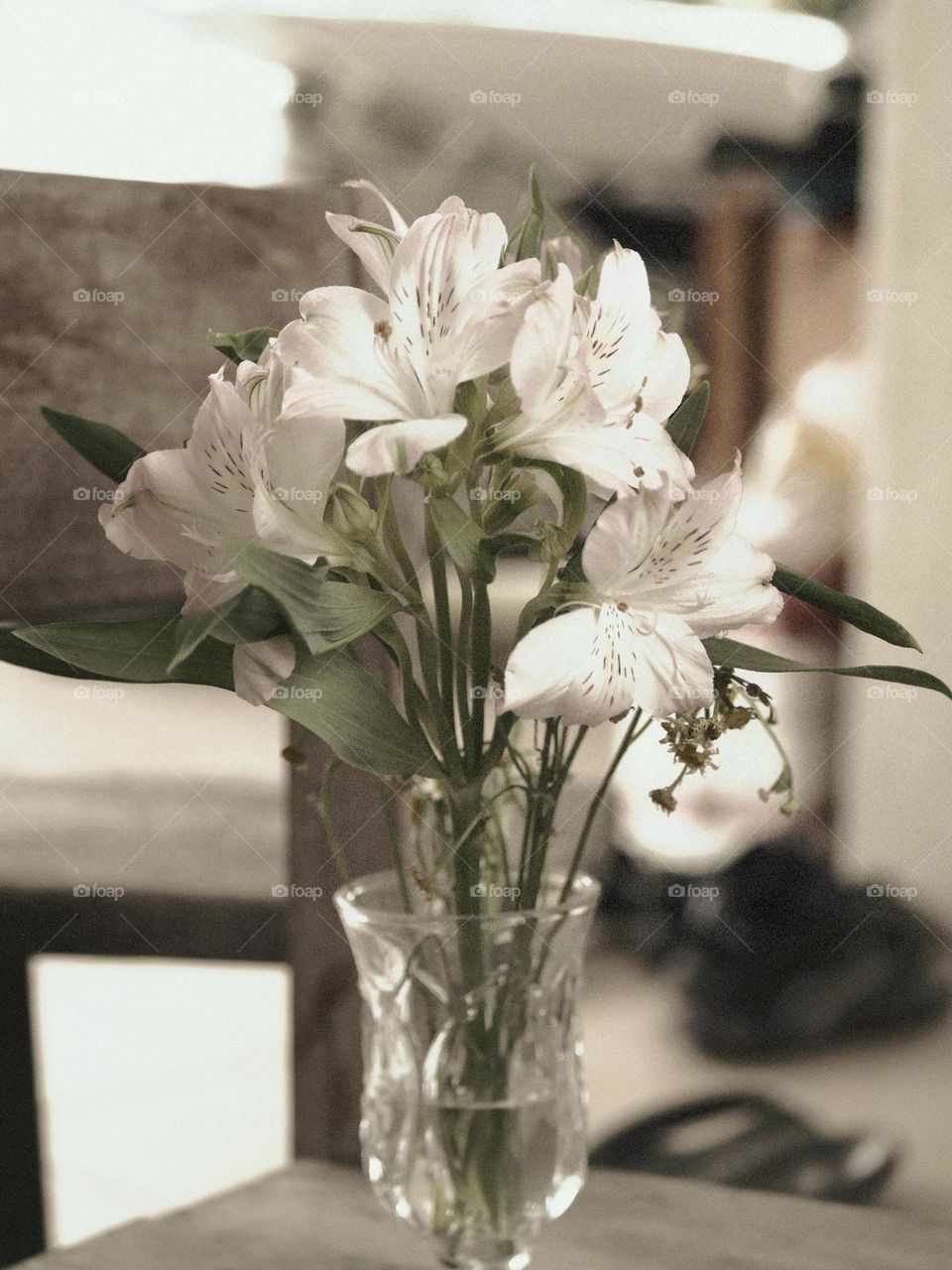 Vase flowers