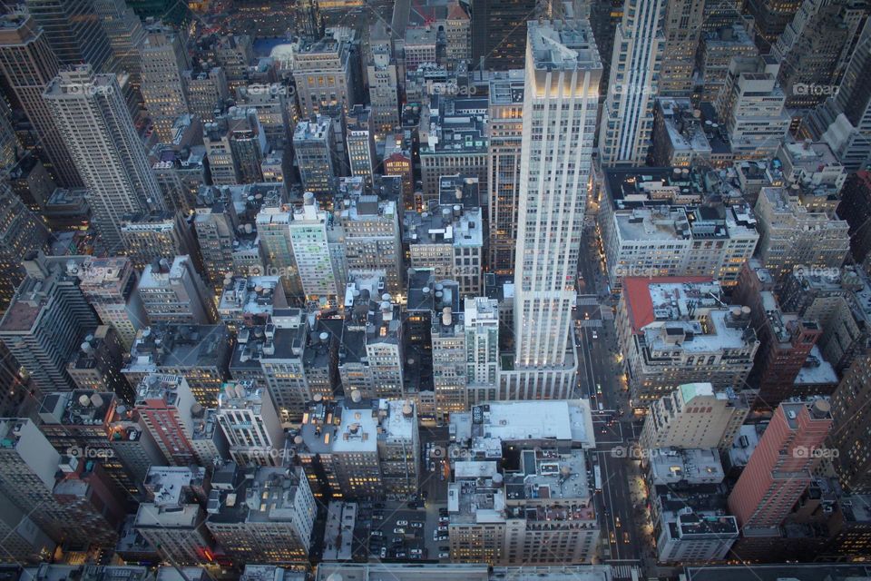 From the top of Empire State