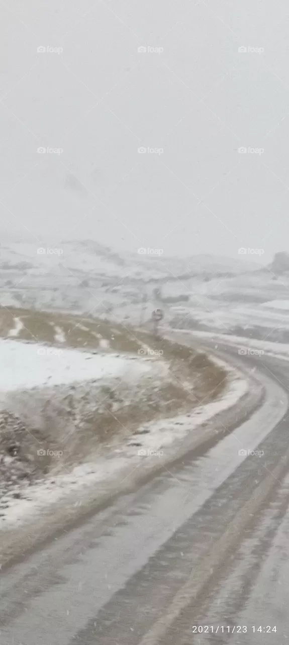 calle nieve