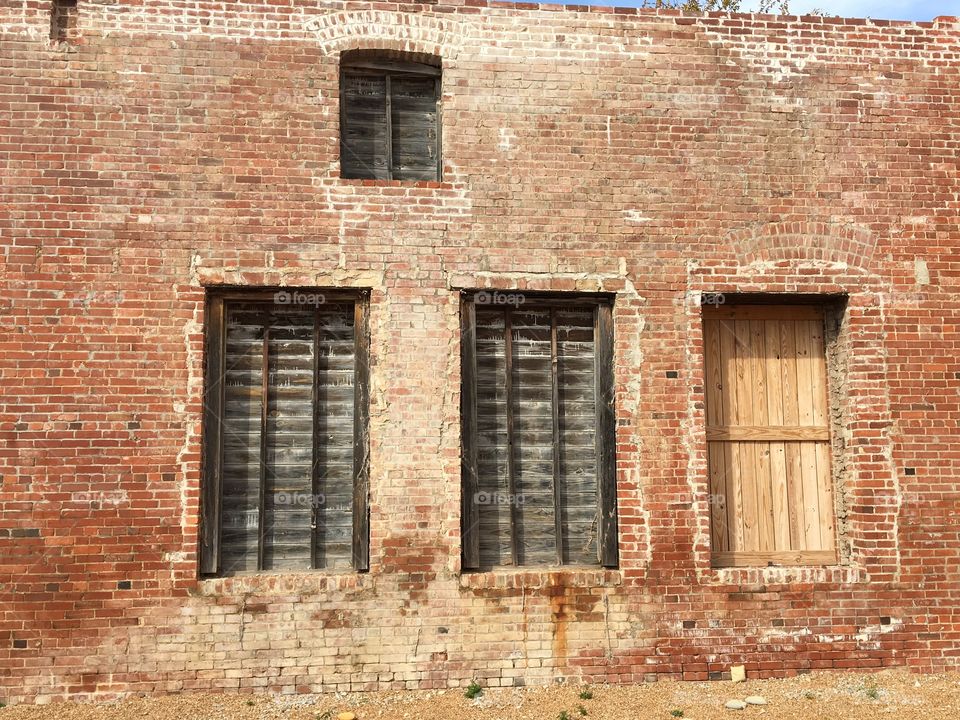 Brick Wall with windows (3)
