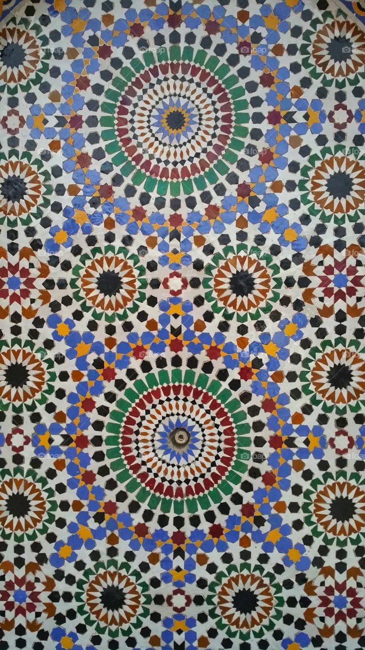 mosaique marrocain decoration antiquite
