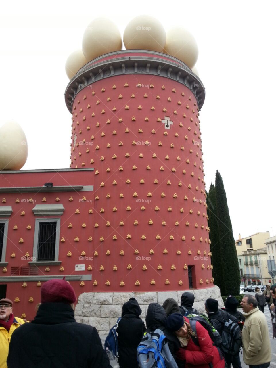 Tower. The red tower