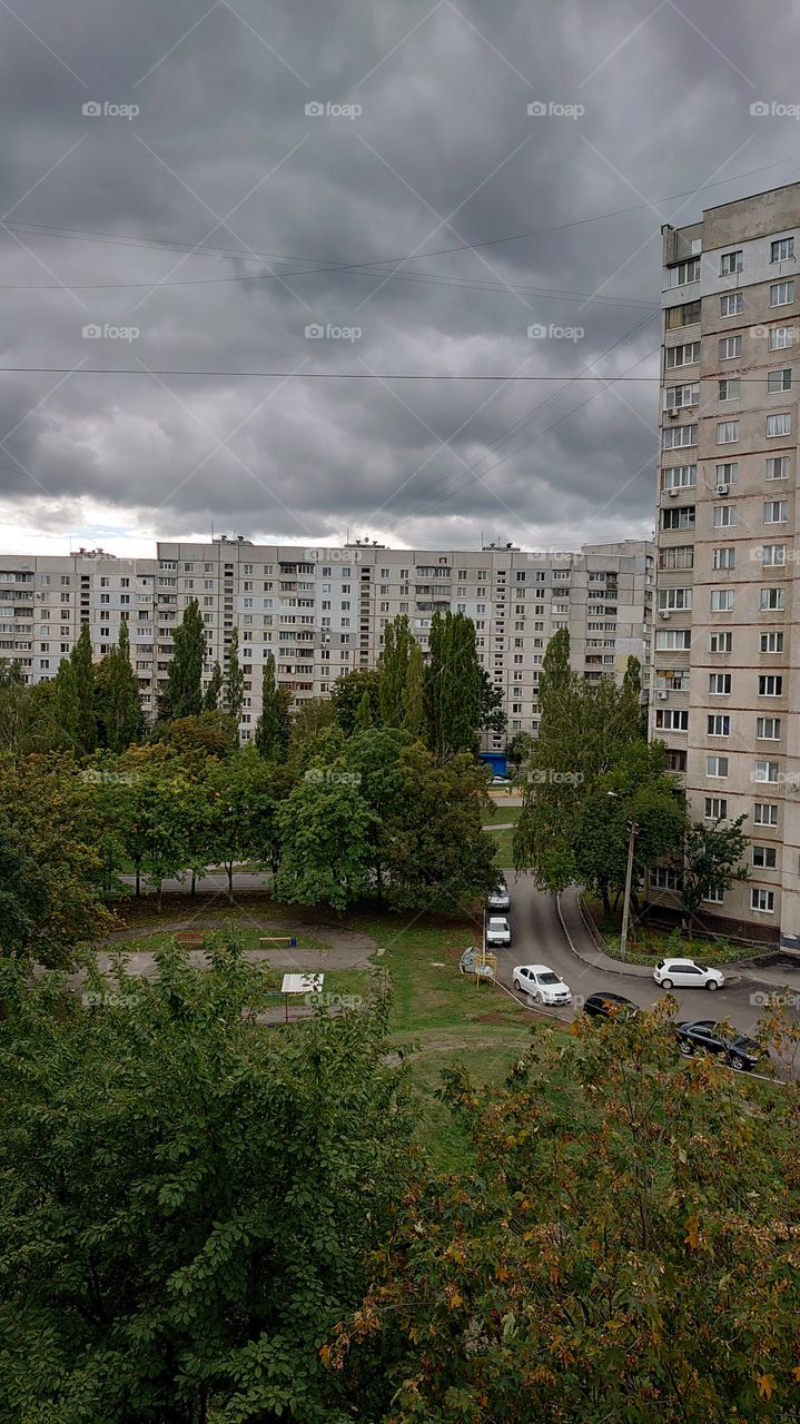 Moods of autumn in City