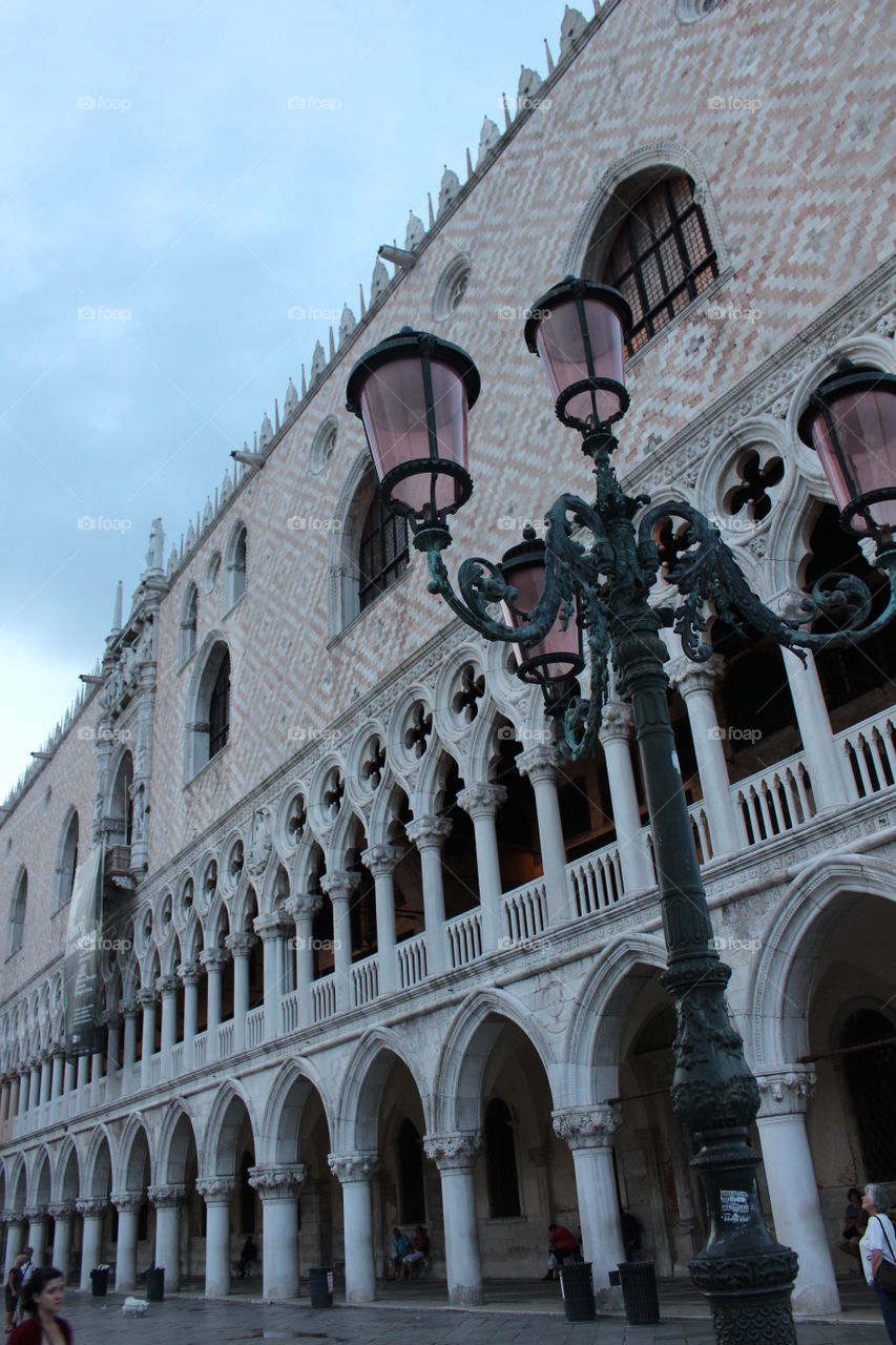Venezia. Venice,  palazzo ducale