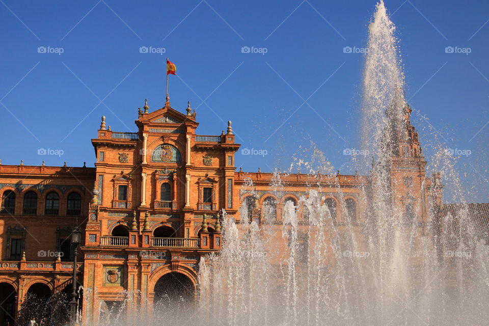 Seville, The square of Spain