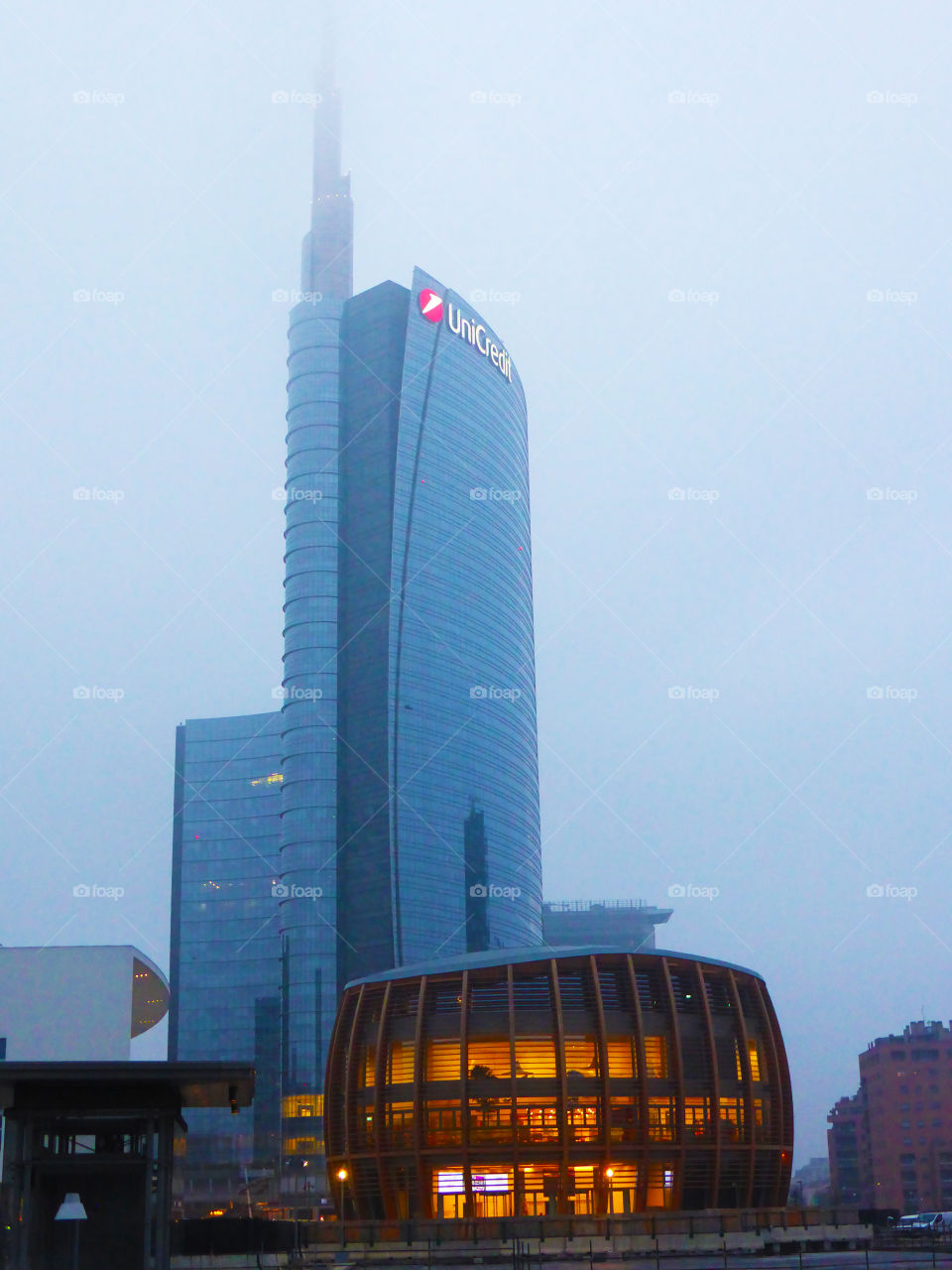 Skyscraper in Milan,Italy