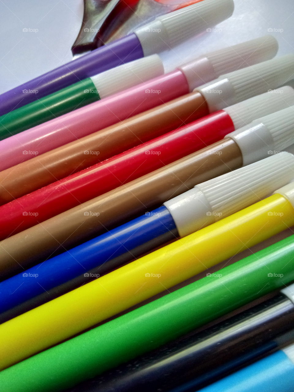 Multiple colors of pen