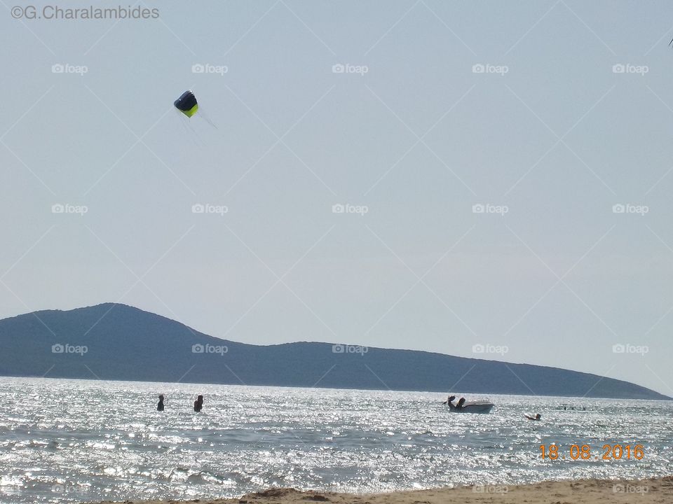 Lampes beach, Foinikounta, Peloponnese, Hellas